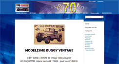 Desktop Screenshot of modelisme-buggy-vintage.com